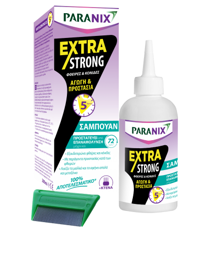 Paranix Extra Strong Shampoo αγωγή κατά των φθειρών 200ml 