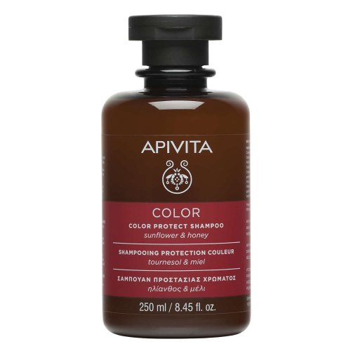 Apivita Color Protect Shampoo Σαμπουάν Προστασίας Χρώματος 250ml