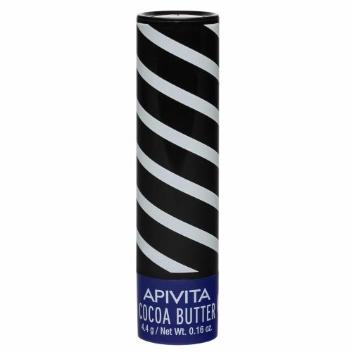 Apivita Lip Care Ενυδατικό Χειλιών με βούτυρο κακάο SPF20 4.4gr