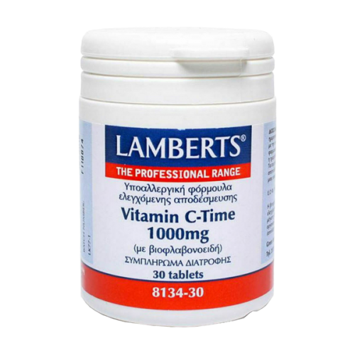 Lamberts Vitamin C Time Release 1000mg 30 ταμπλέτες