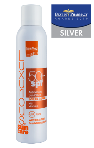 Luxurious Suncare Antioxidant Sunscreen Invisible Spray Αντηλιακό Σώματος SPF 50+ 200ml