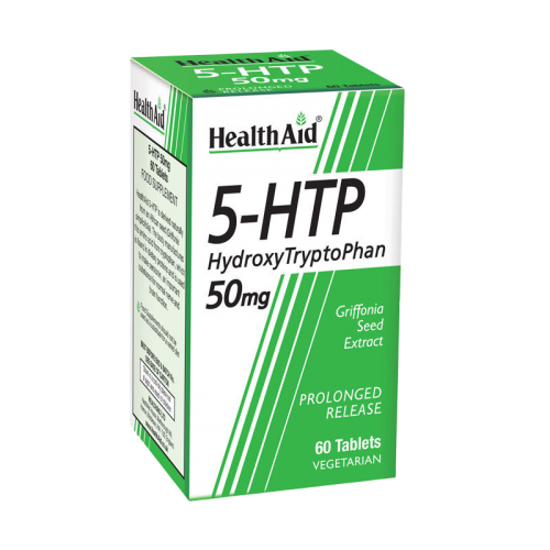 Health Aid 5-HTP Hydroxy Tryptophan 50mg 60 ταμπλέτες