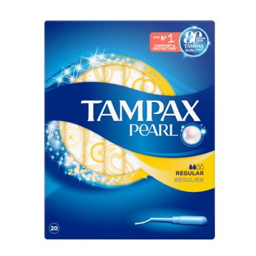Tampax Pearl Regular Ταμπόν Με Απλικατέρ 20 τμχ