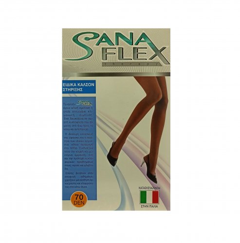 Sanaflex Ειδικά Καλσόν Στήριξης 70DEN Black No 4, 1 τεμάχιο