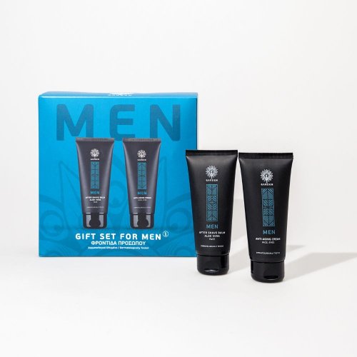 Garden Promo Gift Set for Men No1 After Shave Balm 100ml & Anti Aging Cream for Face & Eyes 75ml