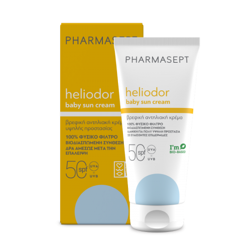 Pharmasept Heliodor Baby Sun Cream SPF 50 Βρεφική Αντηλιακή Κρέμα 100ml