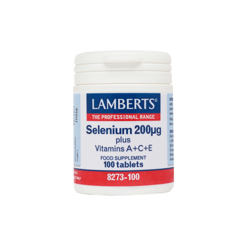 Lamberts Selenium 200μg plus Βιταμίνες A, C, E 100 ταμπλέτες