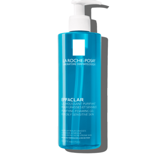 La Roche Posay Effaclar Purifying Foaming Gel for Oily Sensitive Skin Αφρώδες Τζελ Καθαρισμού 400ml