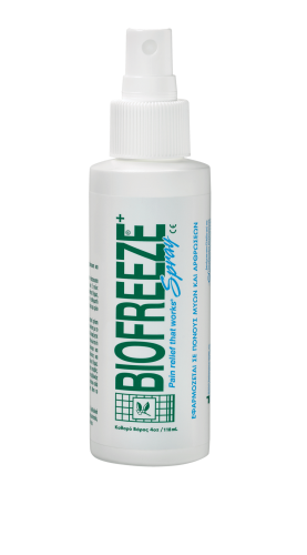 Biofreeze spray Αναλγητικό Κρυοθεραπείας για Μυϊκούς Πόνους, 118 ml