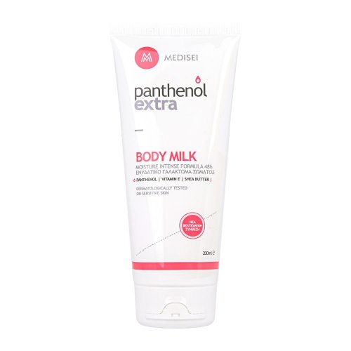 Panthenol Extra Body Milk 48h Ενυδατικό Γαλάκτωμα Σώματος 48ωρης Διάρκειας, 200ml
