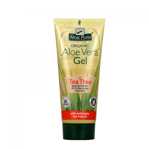 Organic Aloe Vera Gel with Tea Tree 200ml
