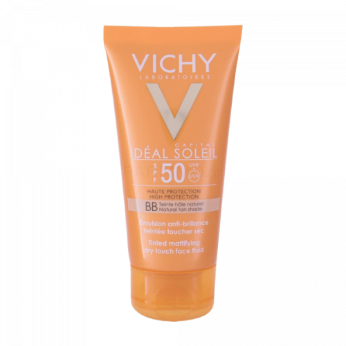 Vichy Ideal Soleil Αντιηλιακή Κρέμα SPF50 με Χρώμα και Ματ Αποτέλεσμα 50ml